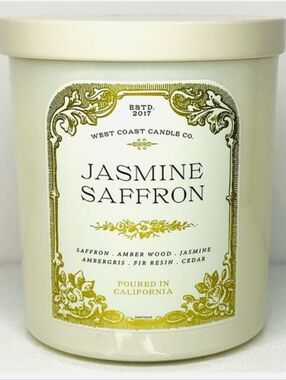Jasmine Saffron Scented Candle